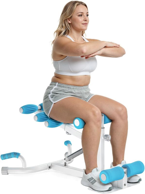 Photo 1 of MERACH Deep Squat Machine for Women, Adjustable Glutes Trainer Machine, Core & Leg Exercise, Push Up Board Workout Equipment at Home Gym