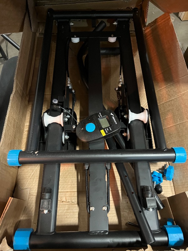 Photo 1 of *BLACK* MERACH Stair Stepper for Home Gym Exercise, New Version Stairmaster for Full-Body Workout, Compact Folding Stair Climber with Extended Step Range, Adjustable Handlebar/Pedal
