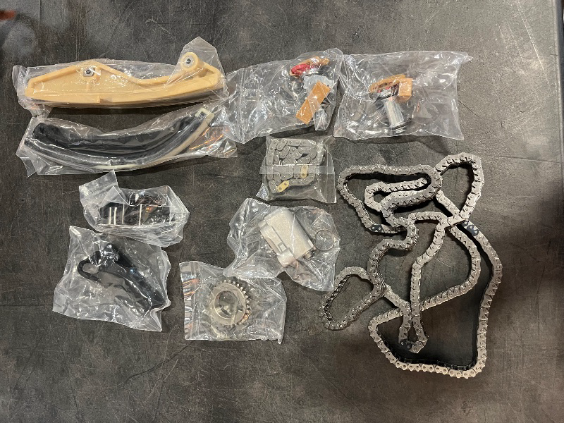 Photo 1 of Engine Timing Chain Kit Compatible with 2011-2017 Explorer 3.5L, with 2015-2017 F-150 3.5L, with 2011-2017 Mustang 3.7L, with 2013-2016 MKS 3.7L, with 2011-2016 MKX 3.7L #Replace AT4Z-6268-C
