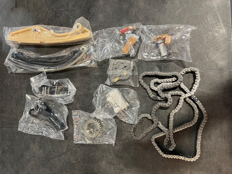 Photo 1 of Engine Timing Chain Kit Compatible with 2011-2017 Explorer 3.5L, with 2015-2017 F-150 3.5L, with 2011-2017 Mustang 3.7L, with 2013-2016 MKS 3.7L, with 2011-2016 MKX 3.7L #Replace AT4Z-6268-C
