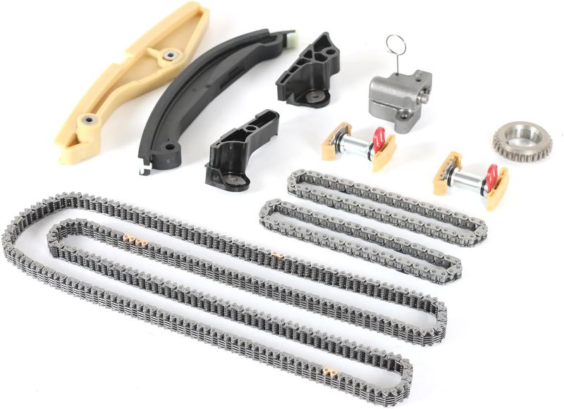 Photo 1 of Engine Timing Chain Kit Compatible with 2011-2017 Explorer 3.5L, with 2015-2017 F-150 3.5L, with 2011-2017 Mustang 3.7L, with 2013-2016 MKS 3.7L, with 2011-2016 MKX 3.7L #Replace AT4Z-6268-C
