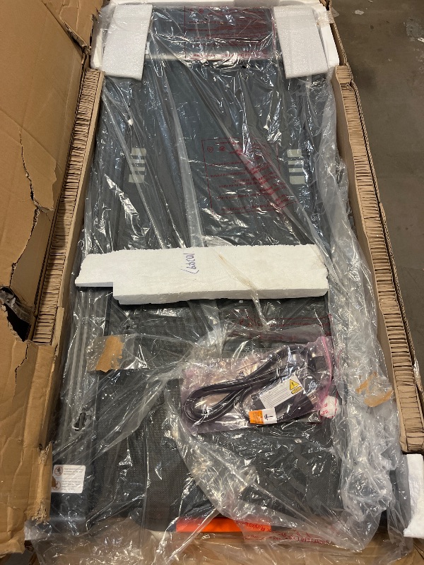 Photo 1 of MERACH Walking Pad with Incline 12% Auto Treadmill for Home, 400lbs Capacity 3.5HP Super Quiet Brushless Walking Pads Under Desk, 16.5"x41.3" Mat Walk Pad with Remote & LED W50 Walking OAD
