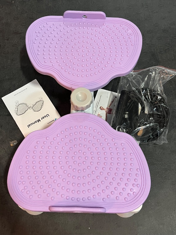 Photo 1 of *Purple*MERACH Waist Twister Machine Exercise, Ab Twist Board with 300 lbs Weight Capacity, Abs Workout for Slim Waist and Core Ab Exercise, Noiseless Home Gym Equipment for Women Men
