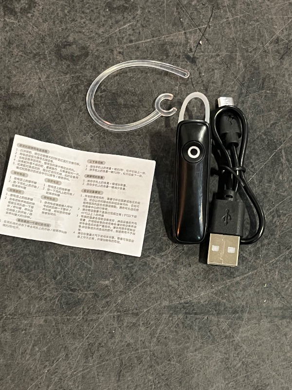 Photo 1 of *Black* Ear Hook Noise Cancelling Compatible Headset Home Adjustable for Gaming PC Computer Easy Install Cellphone Music
