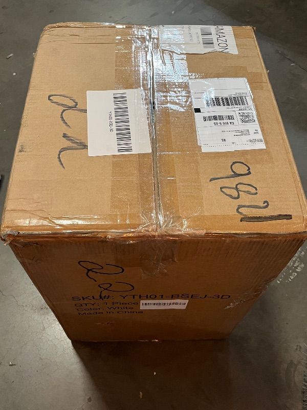 Photo 1 of Mobile File Cabinet for Home Office, Lockable 3 Drawer Filing Cabinet with Wheels for A4-Size/Letter-Size/Legal-Size, Fully Assembled Except Casters, White