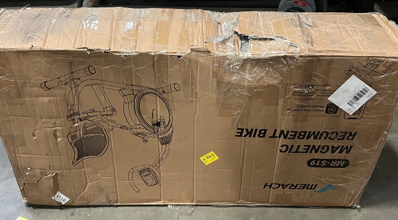 Photo 1 of MERACH Recumbent Exercise Bikes for home, Light Commercial High-end Recumbent Bike for Seniors Adults, Magnetic Recumbent Exercise Bike with Smart Bluetooth and Exclusive App, LCD, Heart Rate Handle
