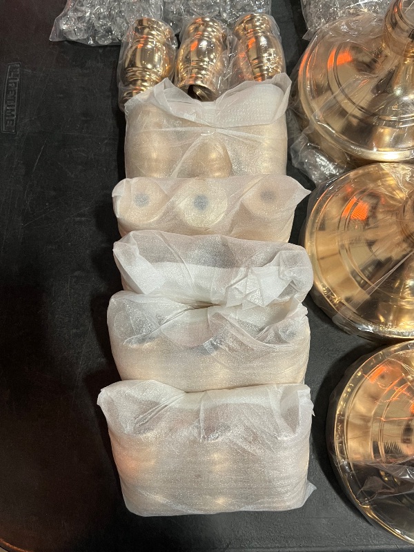 Photo 1 of 19.3inch Gold Flower Stand Wedding Centerpieces for Tables, 10pcs Tall Vases Stand Wedding Centerpieces with Sparkling Crystal Bead for Weddings Birthday Party Home Decor (19.3In Gold)