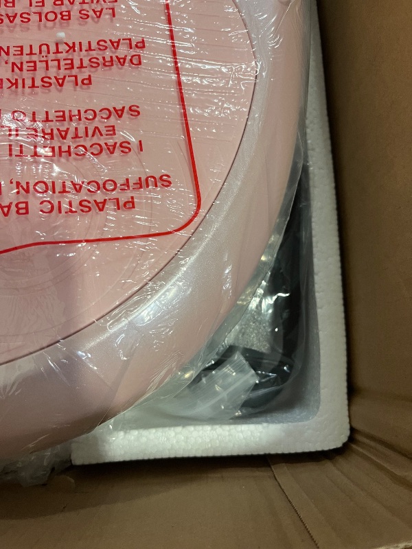 Photo 1 of PINK-MERACH Vibration Plate Exercise Machine, 4D Whole Body Workout Vibrating Platform for Lymphatic Drainage Weight Loss Muscle Activation, Home Fitness Equipment with Bluetooth Light Pull Cord
