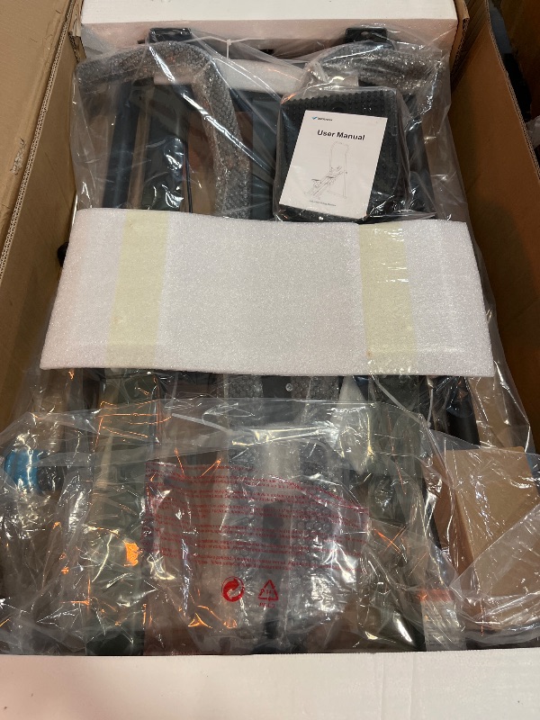 Photo 1 of *BLACK* MERACH Stair Stepper for Home Gym Exercise, New Version Stairmaster for Full-Body Workout, Compact Folding Stair Climber with Extended Step Range, Adjustable Handlebar/Pedal
