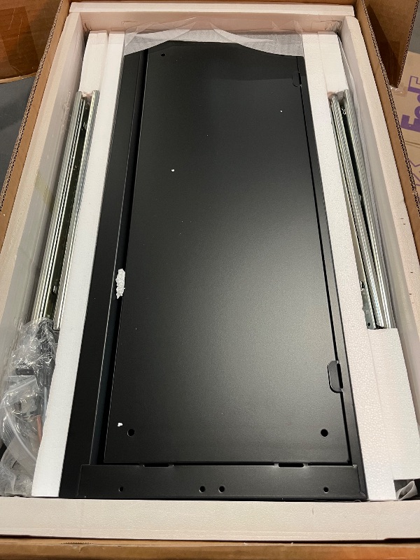 Photo 1 of 2 Drawer File Cabinet, File Cabinets for Home Office, Printer Stand, File Cabinet with Lock, Lateral Filing Cabinet for A4/Letter/Legal Size File Folders, Assembly Required(Black)
