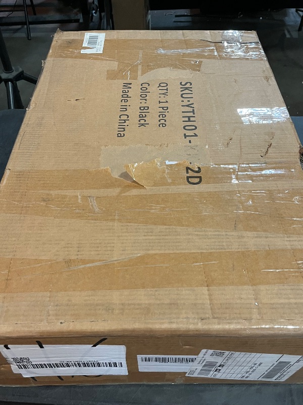 Photo 1 of 2 Drawer File Cabinet, File Cabinets for Home Office, Printer Stand, File Cabinet with Lock, Lateral Filing Cabinet for A4/Letter/Legal Size File Folders, Assembly Required(Black)
