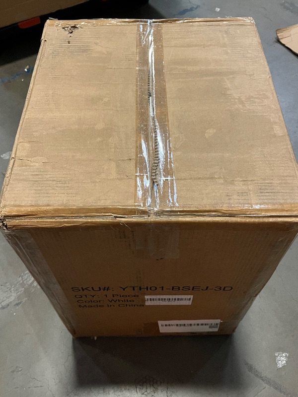 Photo 1 of Mount-It! 3 Drawer File Cabinet with Lock and Wheels, Under Desk Storage Filing Pedestal for Home Office, No Assembly Small Rolling File Cabinet for Legal, Letter, and A4 Files in White