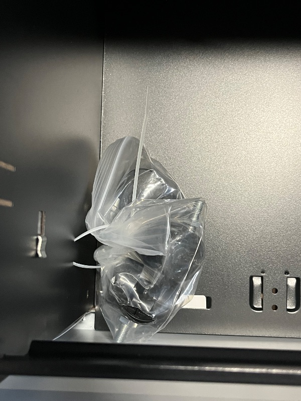 Photo 1 of Mount-It! 3 Drawer File Cabinet with Lock and Wheels, Under Desk Storage Filing Pedestal for Home Office, No Assembly Small Rolling File Cabinet for Legal, Letter, and A4 Files in White
