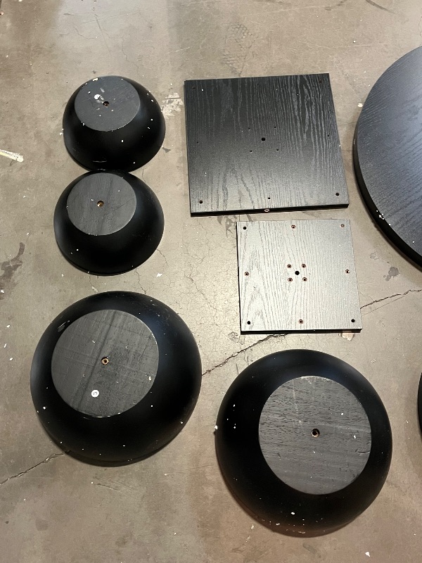 Photo 1 of 2 Piece Side Tables, Can Be Done 4 Different Ways- Black 