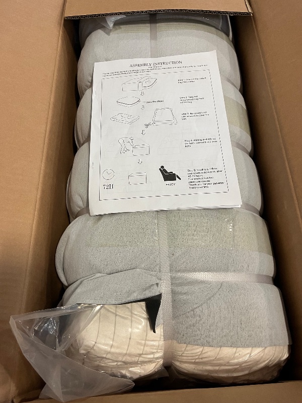 Photo 1 of HUATEAN 108” Modular Sectional Sofa, Cloud Sectional Couch with Deep Seat, Modern Modular L-Shape Sofa Couch with Chaise,Upholstered Couches for Living Room Bedroom 
