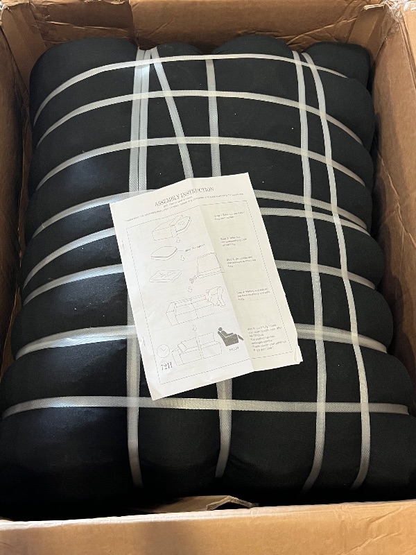 Photo 1 of HUATEAN 108” Modular Sectional Sofa, Cloud Sectional Couch with Deep Seat, Modern Modular L-Shape Sofa Couch with Chaise,Upholstered Couches for Living Room Bedroom 
