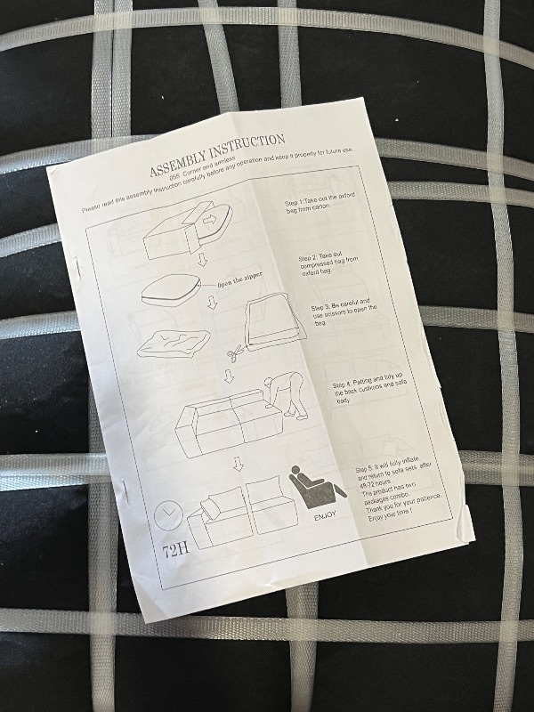Photo 1 of HUATEAN 108” Modular Sectional Sofa, Cloud Sectional Couch with Deep Seat, Modern Modular L-Shape Sofa Couch with Chaise,Upholstered Couches for Living Room Bedroom 
