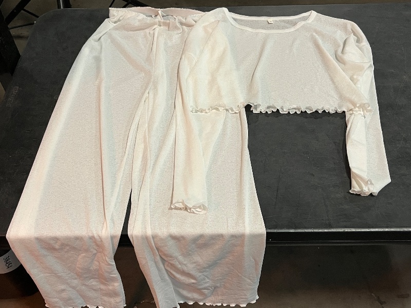 Photo 1 of (S) Womens Lounge Set - White