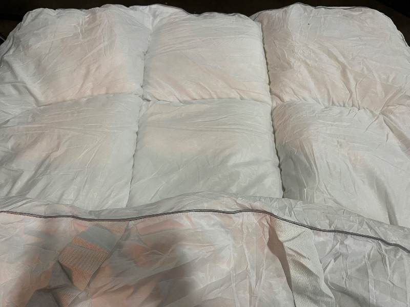 Photo 1 of DROVAN Mattress Topper Full Size - Extra Thick Mattress Pad Cover - Pillow Top Deep Pocket with Breathable 7D Spiral Fiber Filling Cooling Mattress Cover
