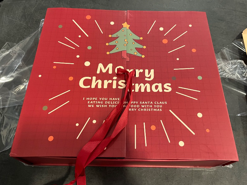 Photo 1 of Christmas Advent Filling Box | Reusable 24 Days Empty Fillable Home Decor - Kids Christmas Countdown Calendar,for Men Women Kids Boys Girls Baby Youth Teens Son Daughter Family Friends
