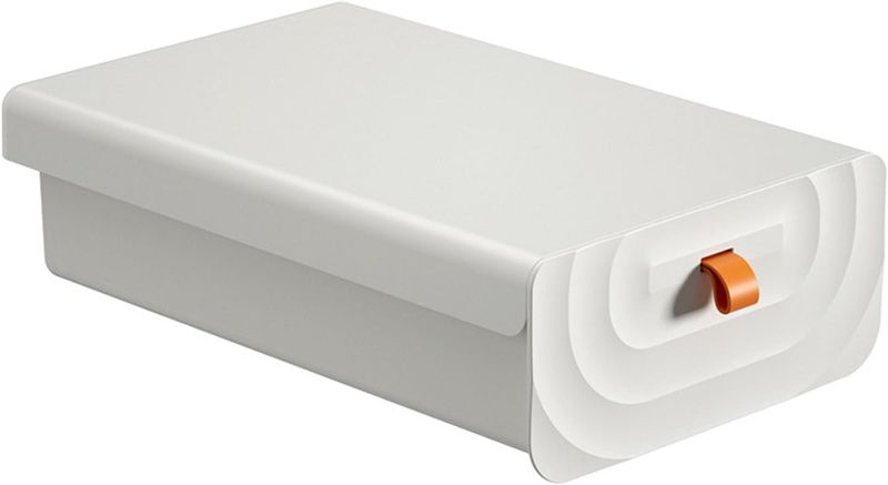 Photo 1 of Drawer Storage Box, Multi Compartment Drawer Organizer Underwear Bins for Clothes Large Capacity Fabric Closet Storage Organizers Dividers for Bra, Socks, Ties, Scarf - Cream White 
