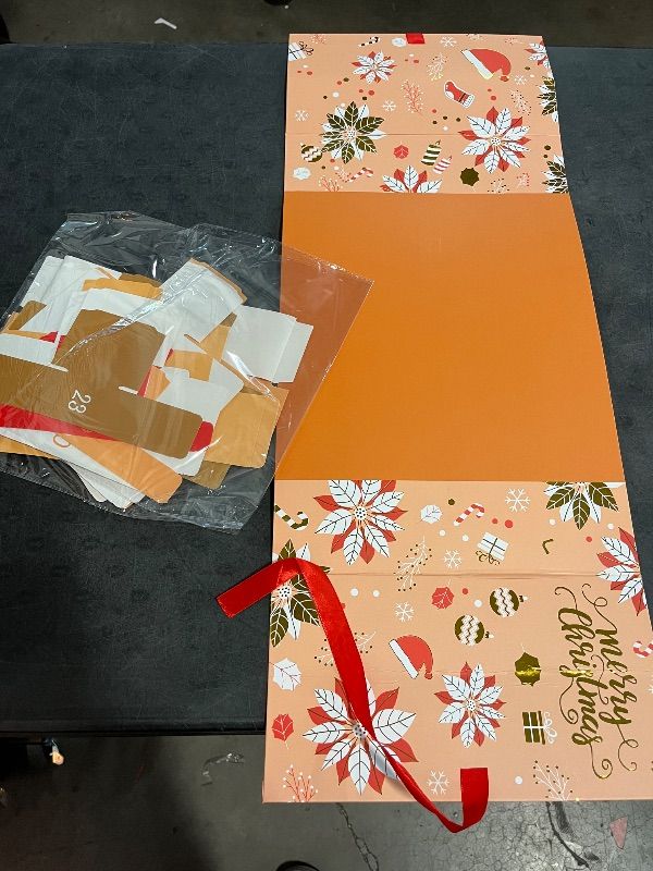 Photo 1 of Christmas Calendar Boxes for Filling, 24 Days Empty Calendar to Fill Yourself, Refillable Christmas Countdown Boxes for Boys Girls Teens Adults
