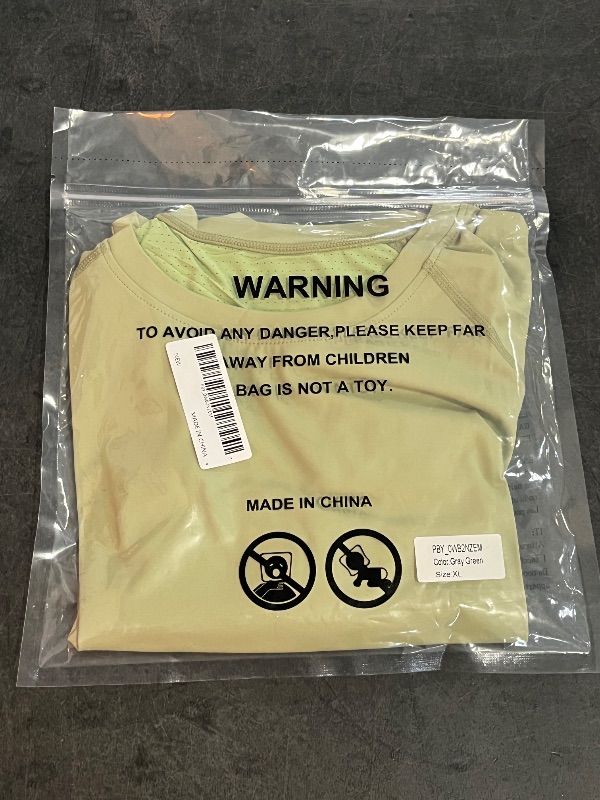 Photo 1 of (XL) GREEN Womens Crew Neck Tops Short Sleeve T-Shirts Summer Slim Fitted Compression Y2k Basic Clothes 2026 Going Out Outfits
