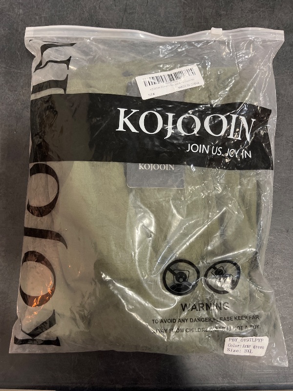 Photo 1 of (3XL) KOJOOIN Women's Plus Size Ruffle Trim Long Sleeve Dress Square Neck Elastic High Waist Belted Midi Dress