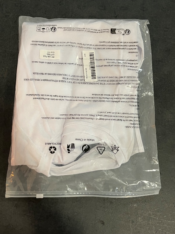 Photo 1 of (L) Girls Tennis Outfit Set with Open Back Tanktop and Skirt - White