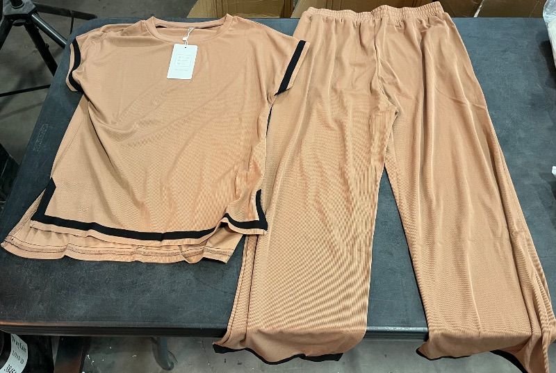 Photo 1 of (S) Urban Fabulous Womens Top and Bottom Set - Brown