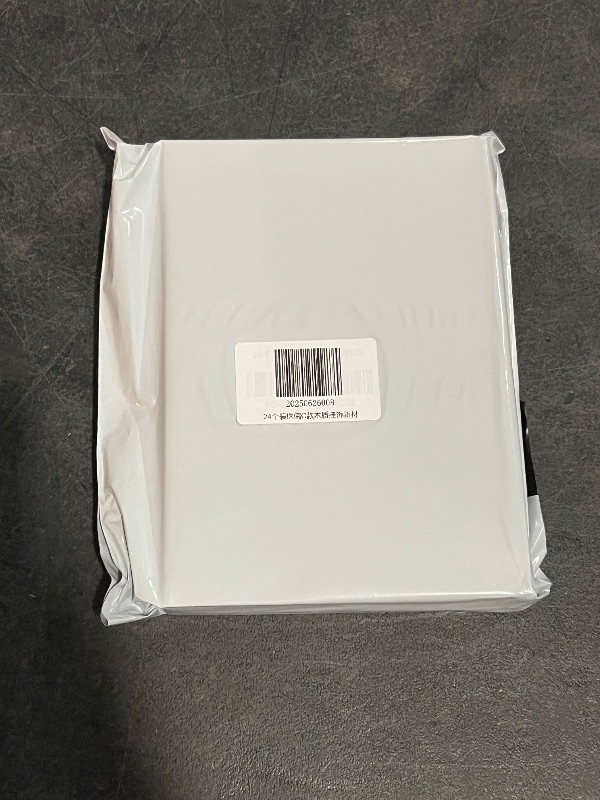 Photo 1 of 24PCS Bulk Wooden Christmas Turtle Ornaments - 12 Festive Red-Green Santa Hat Designs for Tree Decoration