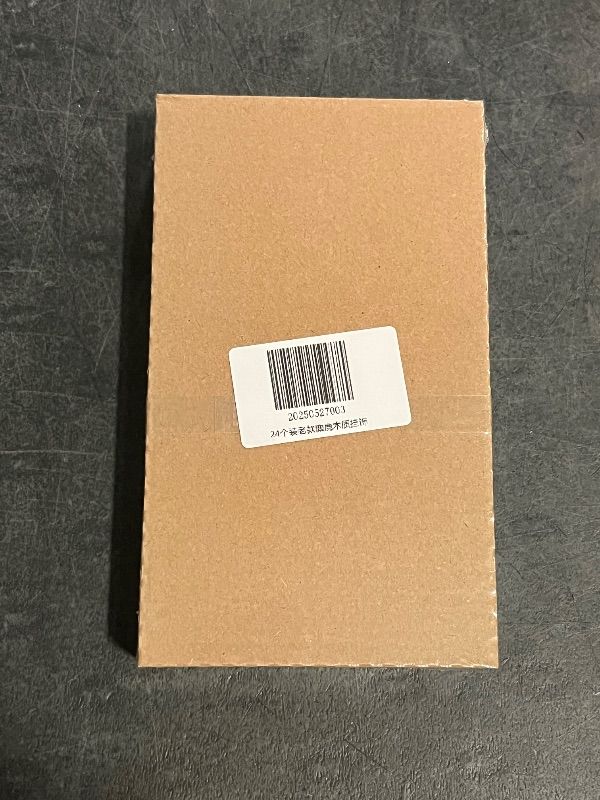 Photo 1 of 24Pcs 12-Design 3-Inch Adorable Christmas Reindeer Ornaments with Hemp Rope, Must-Have for Xmas Tree & Home Decor
