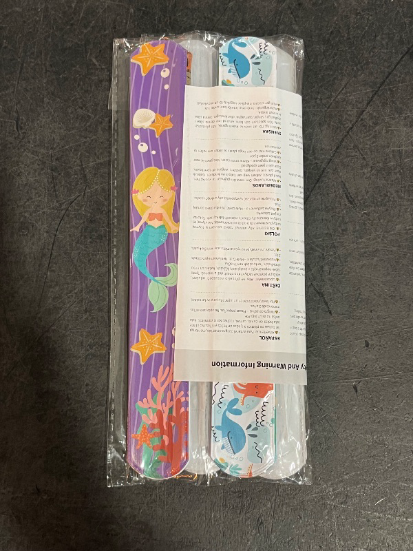 Photo 1 of 40 Pcs Slap Bands, Mix Designs for Birthday Gift Bags
