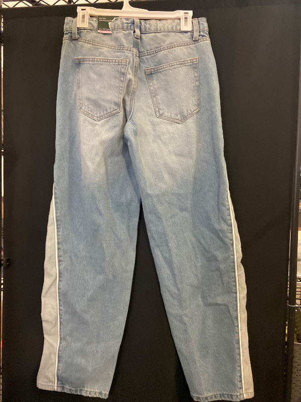 Photo 1 of Size 0 Women's Mid-Rise 90's Relaxed Jeans - Wild Fable™ Blue Denim 0: Straight Fit, 31" Inseam, Fly Zipper
