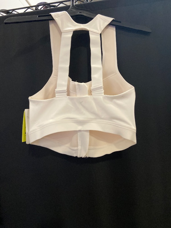 Photo 1 of  Size 38DD Women's Sculpt High Support Zip-Front Sports Bra - All in Motion™ Cream 38DD
