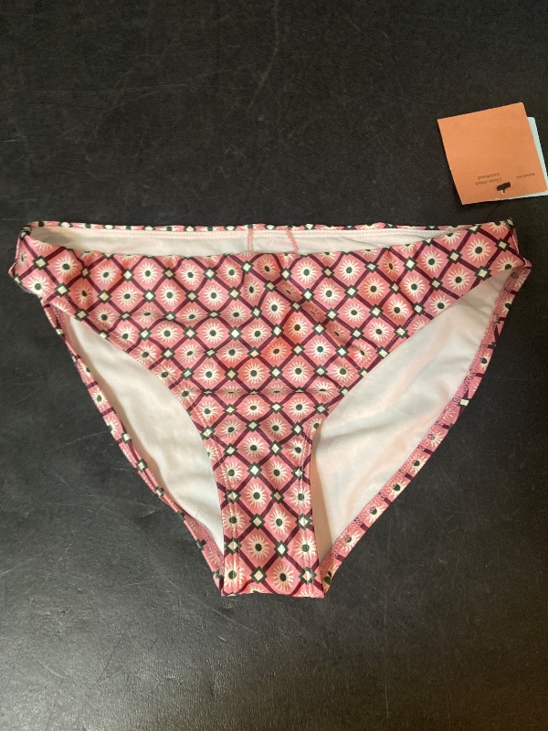 Photo 1 of (check) Size S Clean Water Floral Off-the-Shoulder Flounce Bikini Top Swimwear Women S Medium