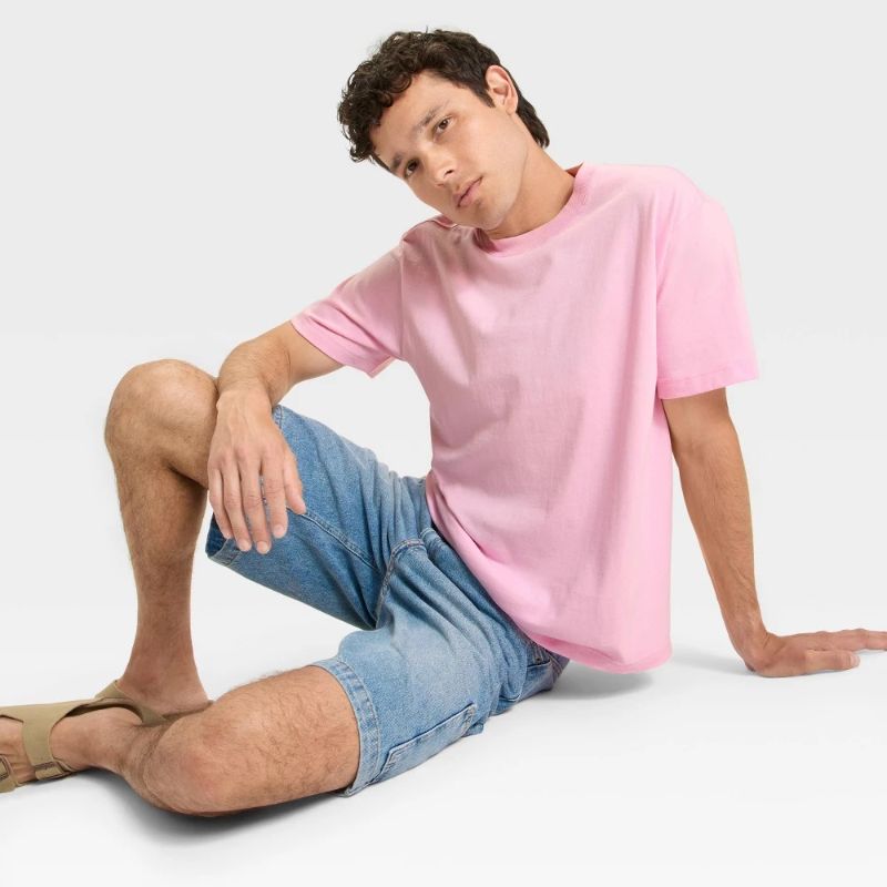 Photo 1 of  Size XXL Men's Short Sleeve T-Shirt - Original Use™ Cheerful Pink XXL
