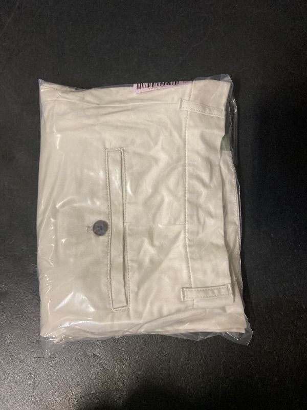 Photo 1 of Size 32x32 Men's Extended Tab Pleated Dress Trousers - Goodfellow & Co™ Beige 32x32: Cotton-Spandex, Relaxed Leg, Midweight