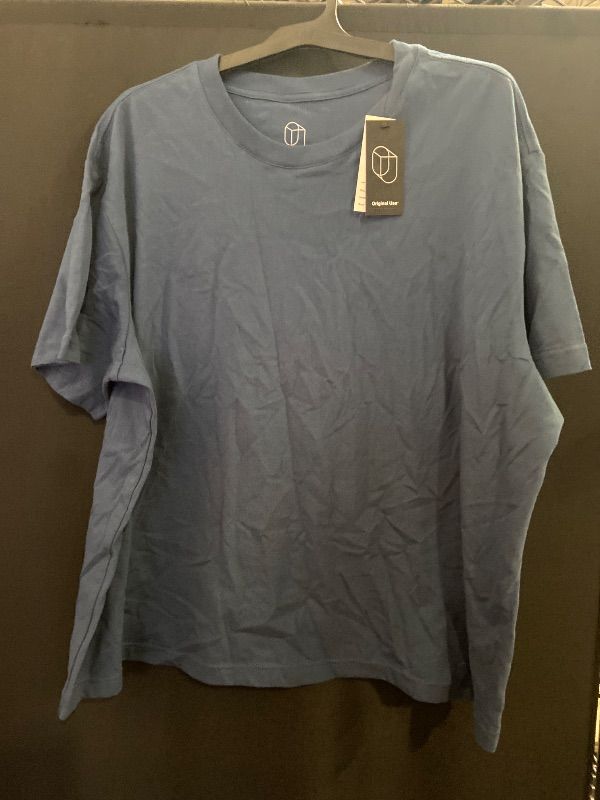 Photo 1 of Size XXL Men's Short Sleeve T-Shirt - Original Use™ Graphite Blue XXL