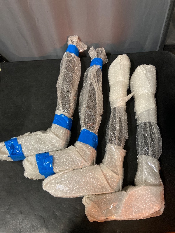 Photo 1 of MINCETA Counter Stools,26" 360 Free Swivel High Back Full Back Upholstered Nail Head Counter Height Bar Stools,Set of 2,PU in Dark Gray
