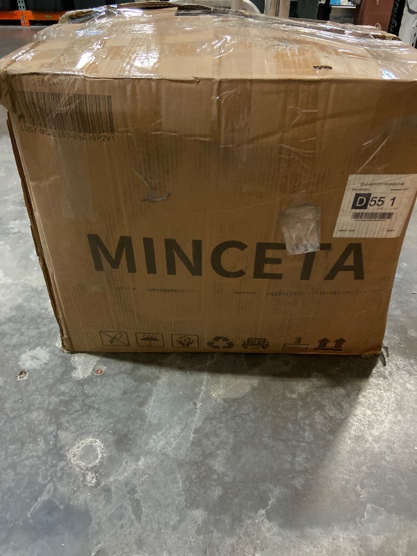 Photo 1 of MINCETA Counter Stools,26" 360 Free Swivel High Back Full Back Upholstered Nail Head Counter Height Bar Stools,Set of 2,PU in Dark Gray
