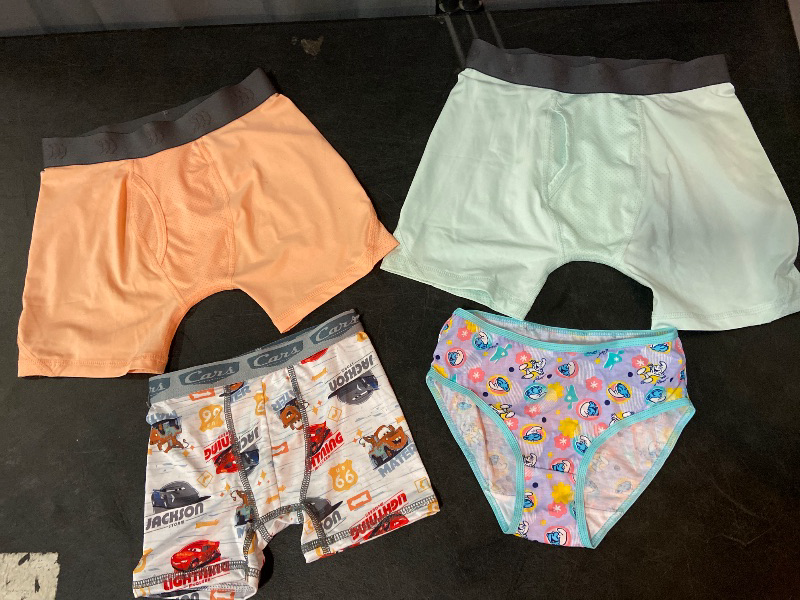 View 1 of (Sizes Different) Mixed 5 Pack Of Underwear for Boys & Girls