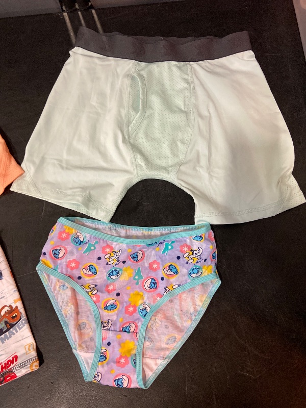 View 2 of (Sizes Different) Mixed 5 Pack Of Underwear for Boys & Girls