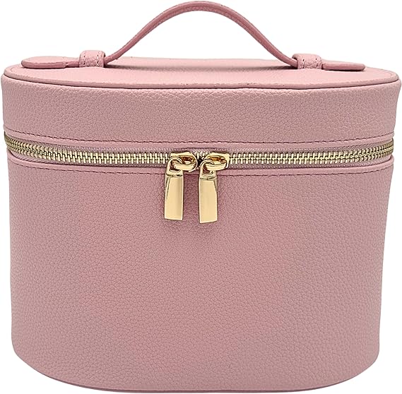 Photo 1 of JAZD Vanity Case Makeup Bag with Removable Organizer Divider, Travel Toiletry Cosmetic Organizer for Women
