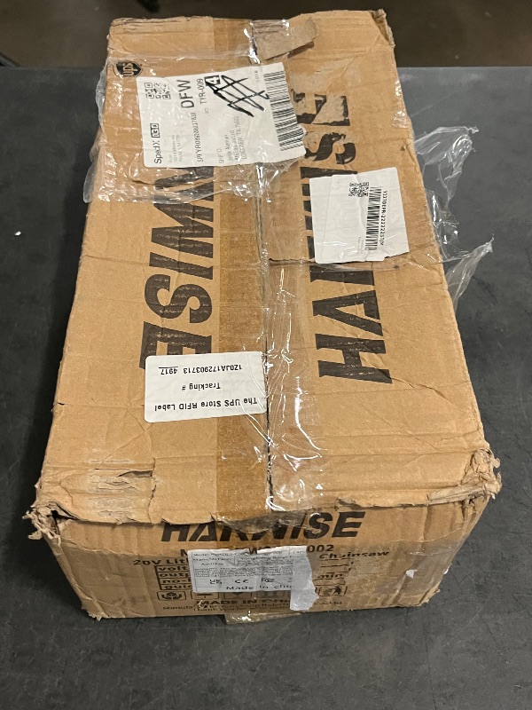 Photo 1 of Hanwise Mini Chainsaw 6 inch Cordless Chain Saw for Tree Branches Trimming Wood Cutting 