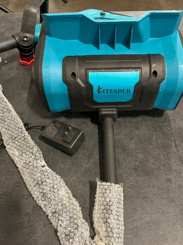 Photo 1 of Cordless Snow Shovel, 13-Inch Electric Snow Blower, 26FT Throw Distance, Battery Snow Thrower, Winter Snow Removal Tool for Home, Yard and Patio, Lightweight 8.5lb
