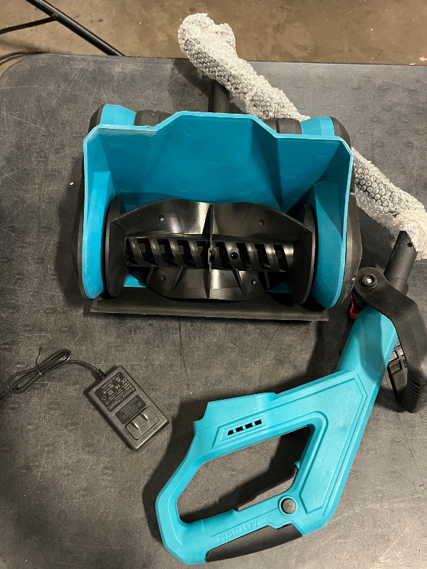 Photo 1 of Cordless Snow Shovel, 13-Inch Electric Snow Blower, 26FT Throw Distance, Battery Snow Thrower, Winter Snow Removal Tool for Home, Yard and Patio, Lightweight 8.5lb
