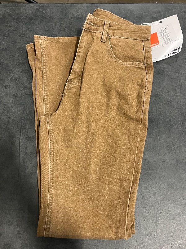 Photo 1 of (M) Womens Brown Bootleg Jeans 