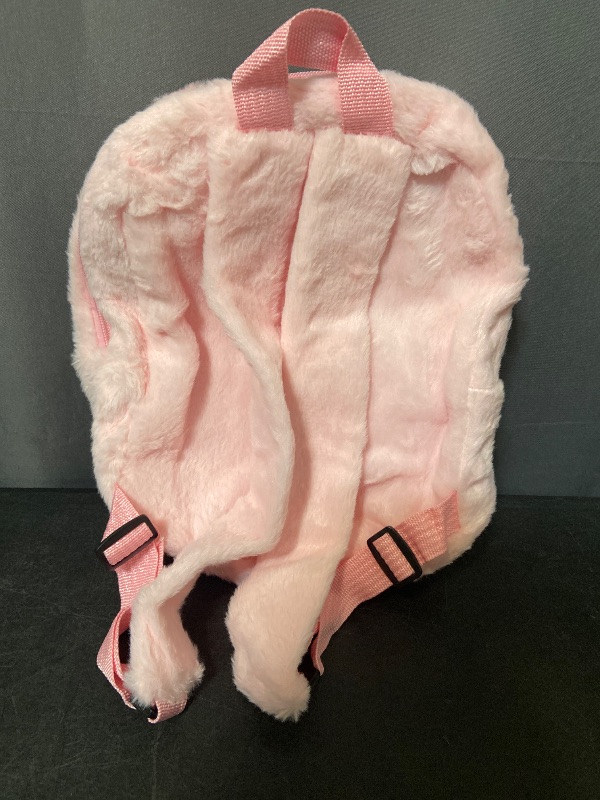 Photo 1 of Capibara Shape Backpack Lightweight Shoulder Bag for Party Supplies Birthday, Pink