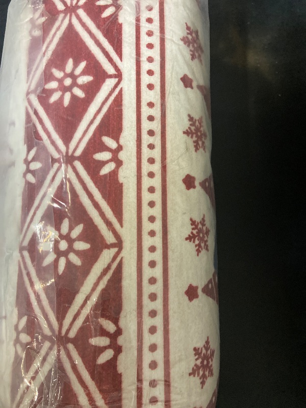 Photo 1 of Christmas Area Rug 4x6 Washable Snowflake Carpet Non Slip Holiday Decorative